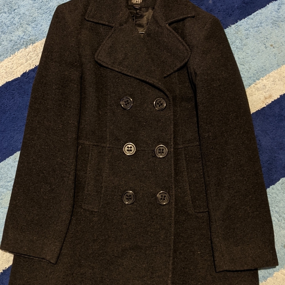 Esprit wool coat size large